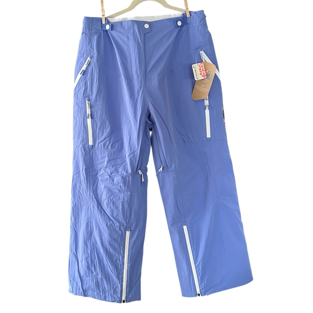 🆕 Free People Movement On The Ascend Insulated Blueberry Snow Pants L MSRP $398